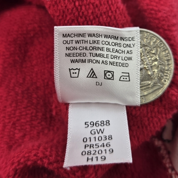 HANNA ANDERSSON RED DRESS FUNNY LLAMA PRINT WINTER HATS TODDLER GIRLS 3T COTTON - Picture 9 of 15